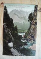 Ausgang der Taminaschlucht bei Ragaz, ca. 1910