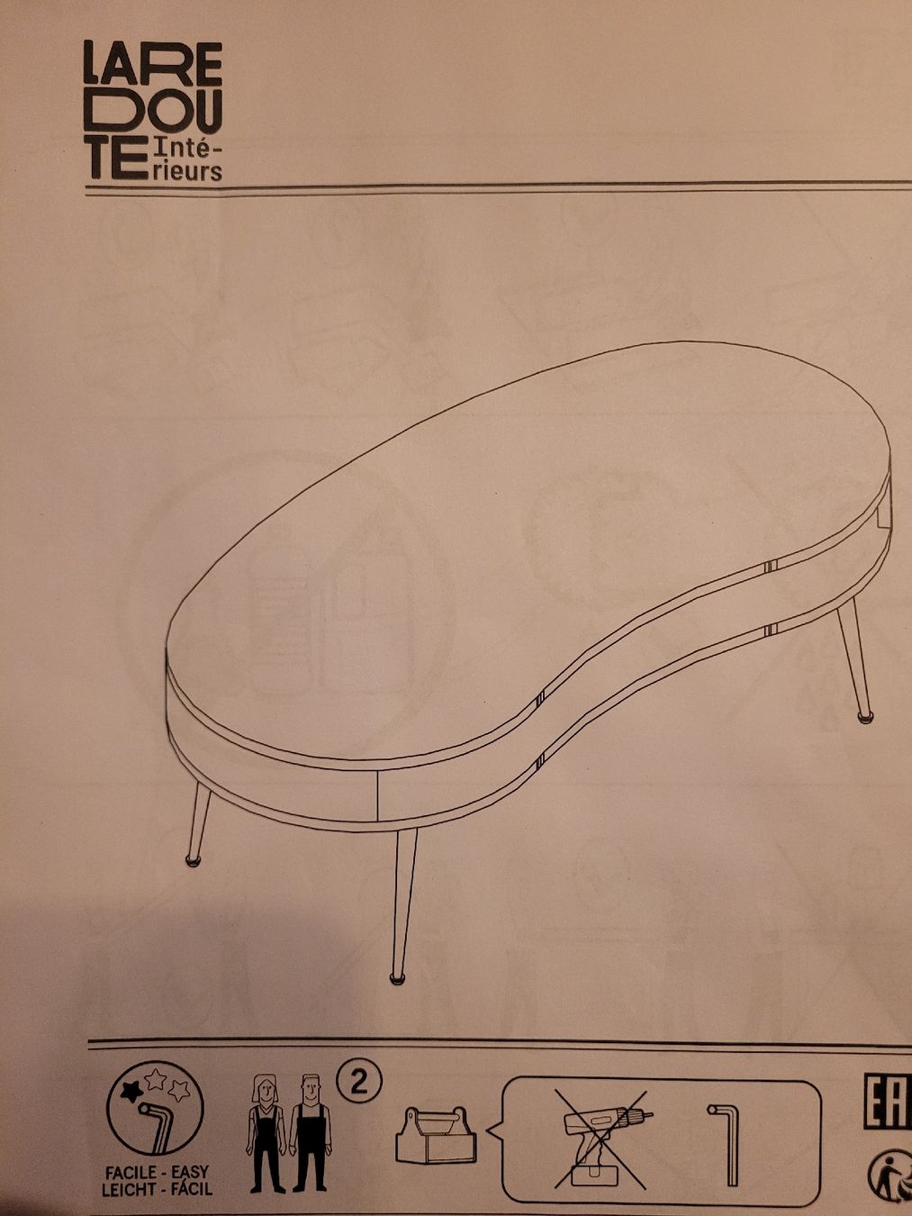 La Redoute Tables: Couchtisch – Neuf (Voir description) à Aarau par Danilo_Schwarz 9
