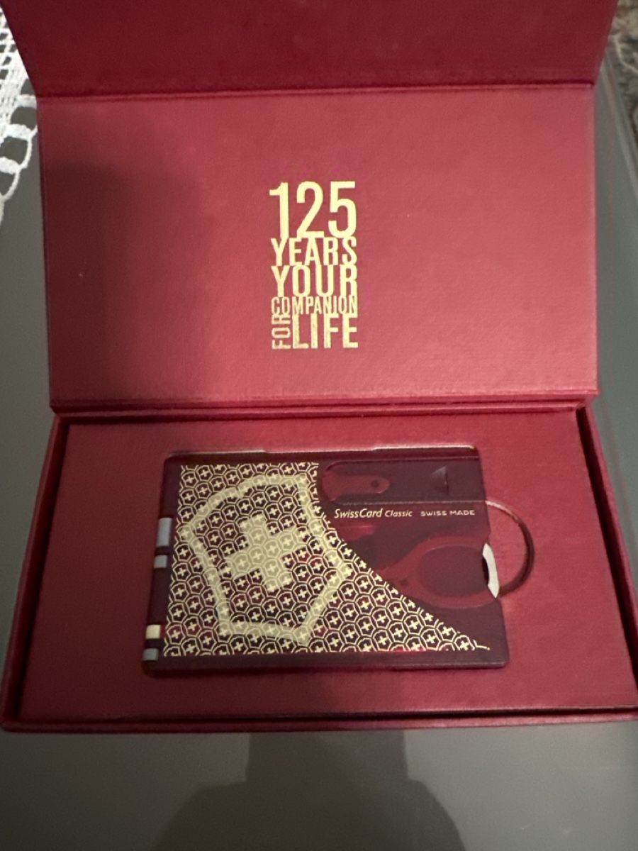 Victorinox Coltelli tascabile: Victorinox Swiss Card 125 – Usato da Morbio Inferiore venduto da Ecod 1