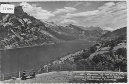 Obstalden - Ausblick v. der Terrasse des Hotel Hirschen