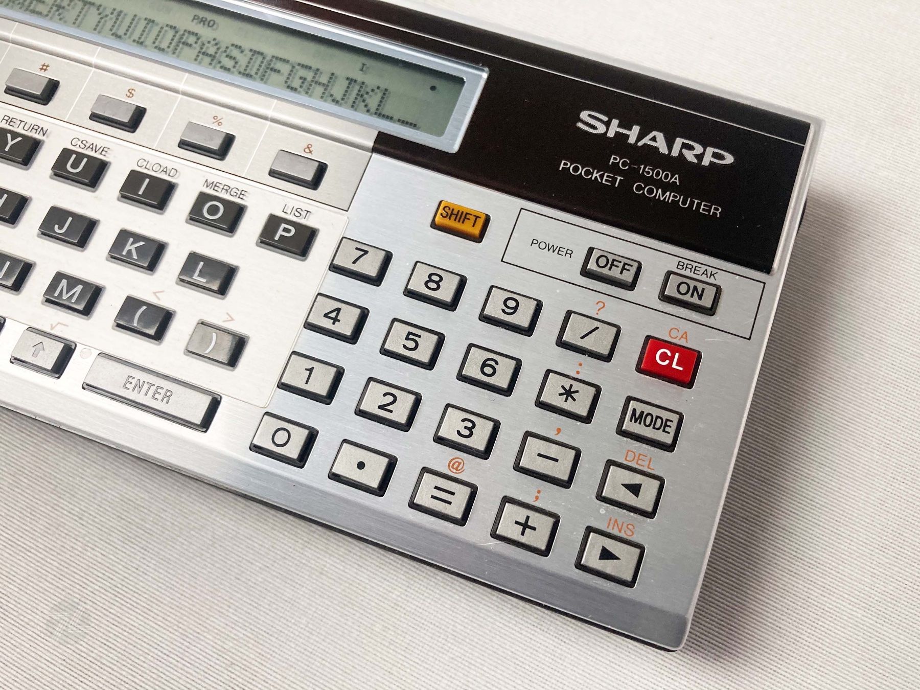 Sharp Taschenrechner: Sharp PC-1500A Pocket Computer Calculator Taschenrechner – Gebraucht aus Wetzikon ZH von cyan74 2