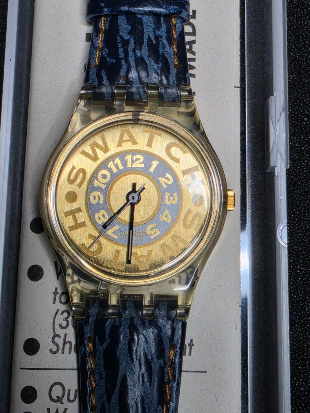 Swatch Orologi: Swatch Lady BLEACHED LK139 SELTEN 25mm – Nuovo e nell'imballaggio originale da Bülach venduto da TimeDealsNow