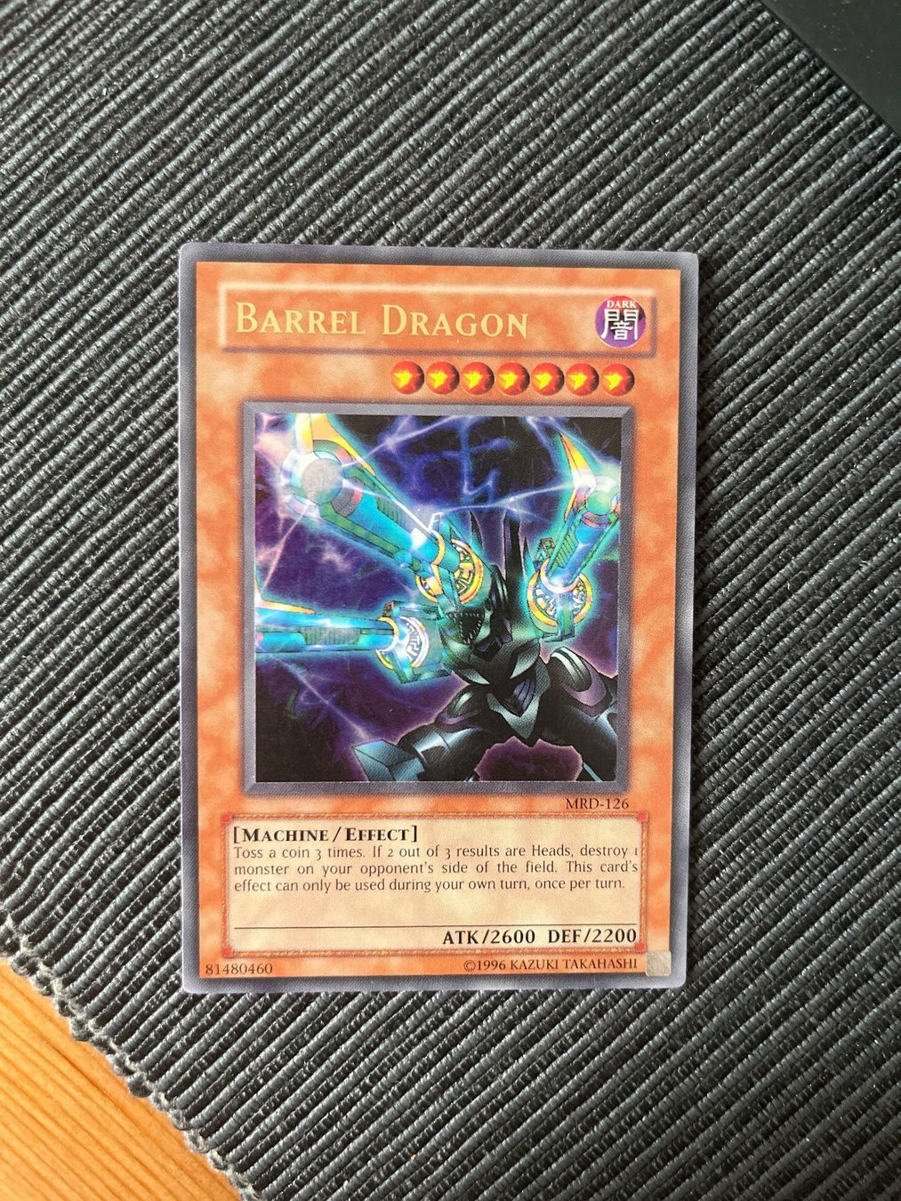 Yugioh Carte collezionabili: Yugioh Barrel Dragon Ultra Rare MRD – Usato da Wabern venduto da Collectfun