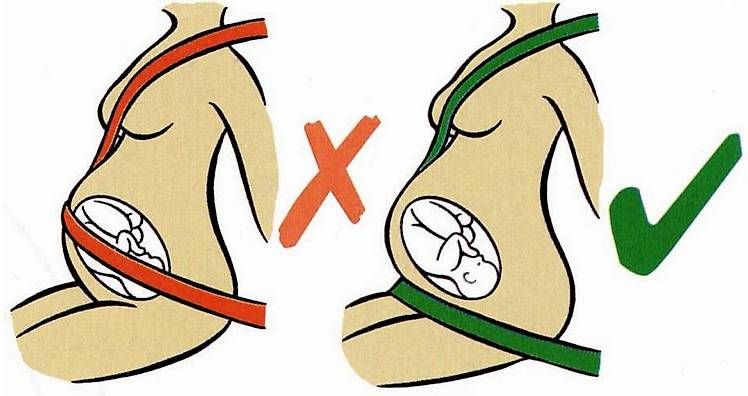 Cinture: Ceinture de sécurité grossesse Clippasafe "Bump Belt" – Usato da Lausanne venduto da Colinou 2