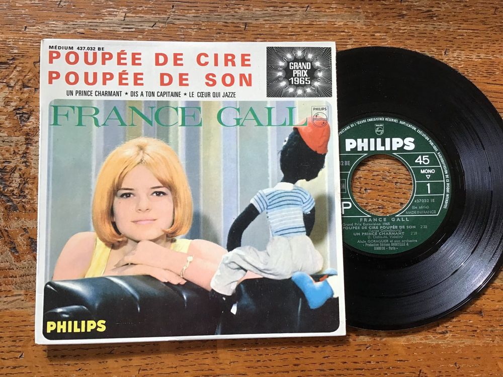 French EP France Gall Eurovision Gainsbourg (Gebraucht) in Fully für