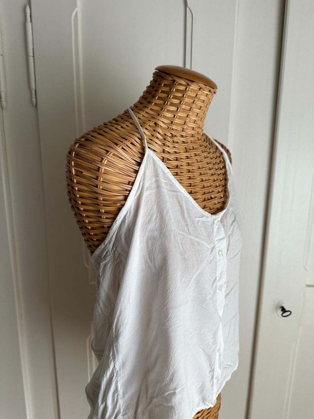 Brandy Melville Top: BRANDY MELVILLE - Blusentop weiss – Usato da Zürich venduto da Diazaio 1