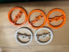 LEGO 5x Lenkrad Riemenscheibe (3736)