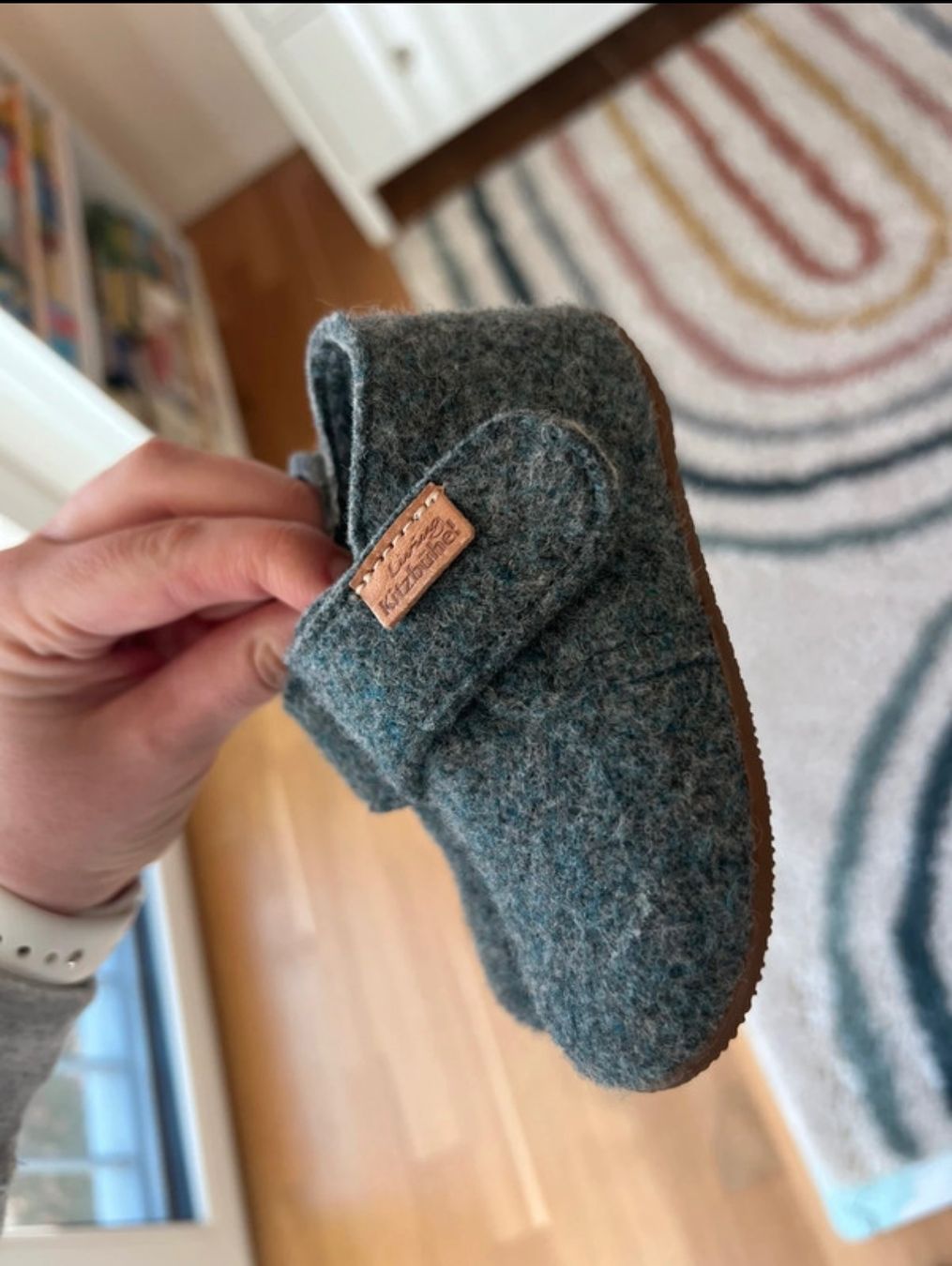 Scarpe per ragazzi: Living Kitzbühel Wool Hausschuhe - Size 20 – Nuovo (secondo la descrizione) da Basel venduto da Pikachuu 3