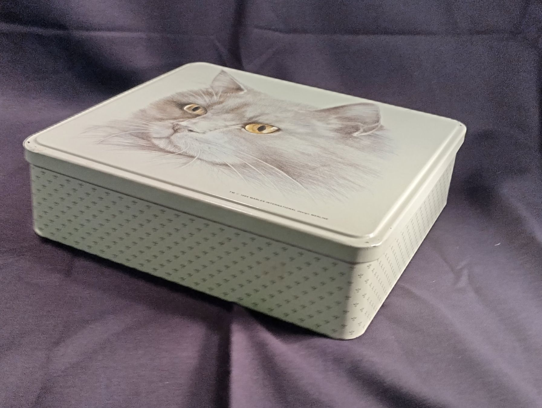 Sonstige Dekorationen & Accessoires: Blechbüchse, Katze, design MERLINE – Gebraucht aus Bellach von JingleCherry 1