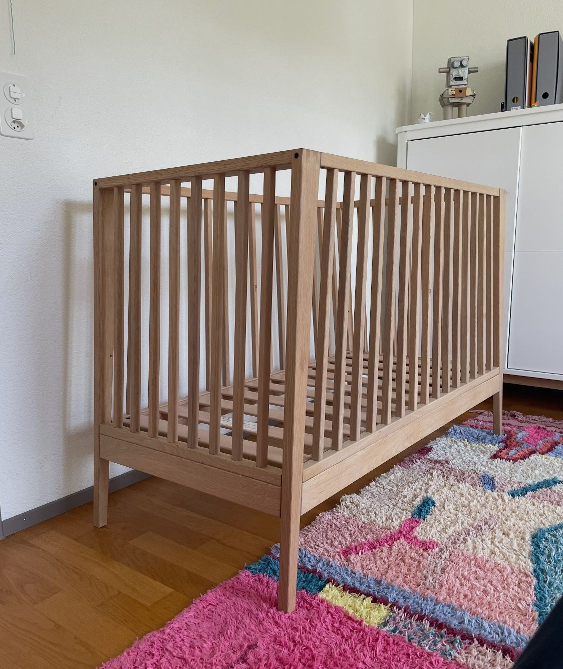 Leander Letti: Leander Linea Babybett Eiche – Usato da Zürich venduto da Rubine. 1
