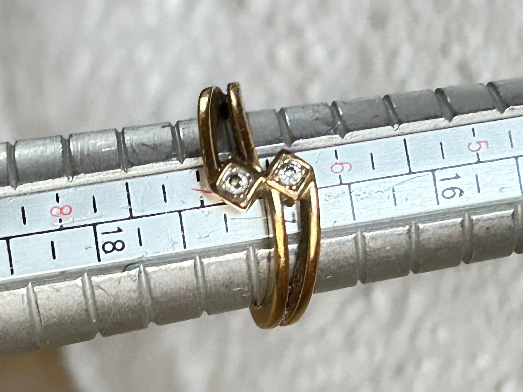 Pierre Lang Ringe: Pierre Lang ring TWINS 54 – Gebraucht aus Laufen von belleskulptur 9