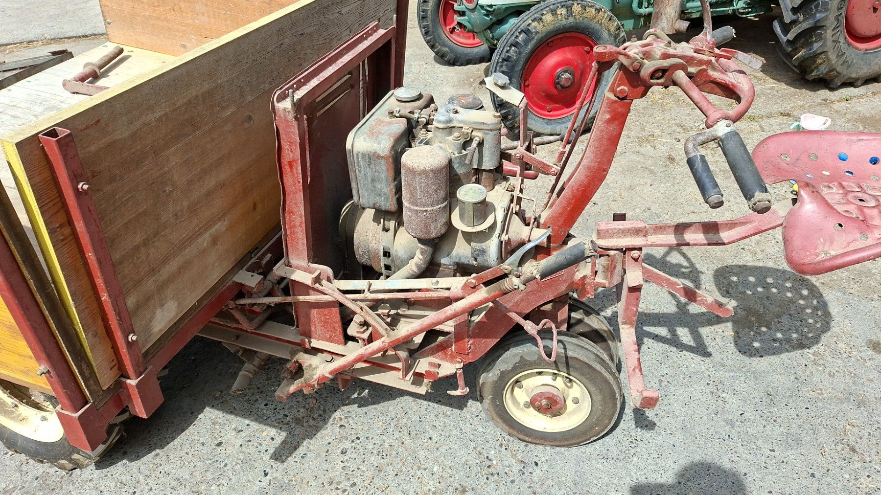 Alle Maschinen: Dumper oldtimer scheunenfund – Defekt aus bussnang von Peter_dg 3