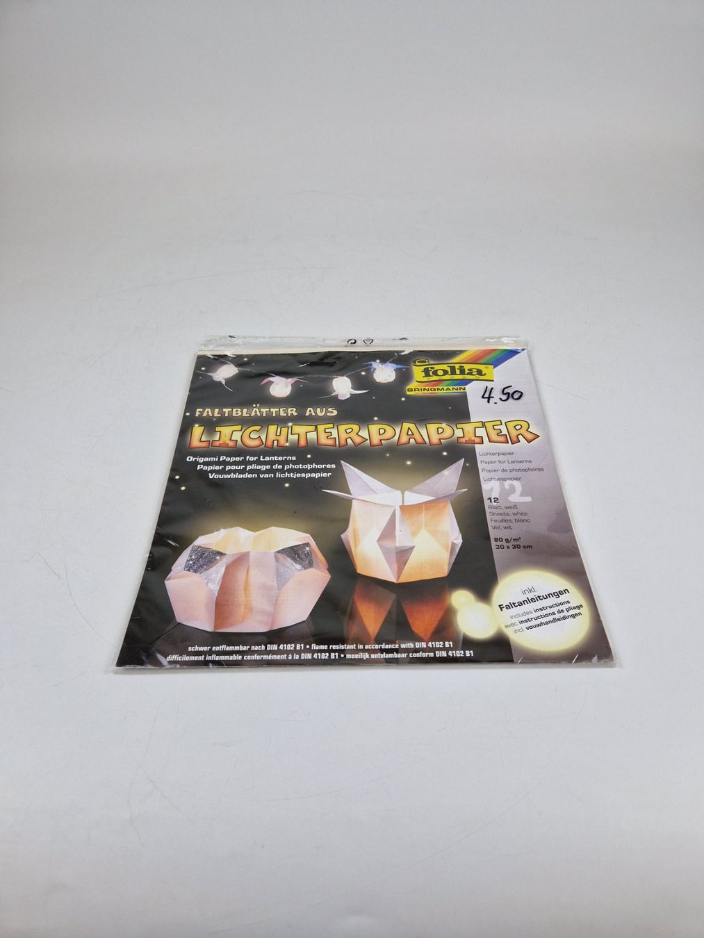 Papier: Faltblätter aus Lichterpapier – D'occasion à Muhen par Restwert_Muhen 3