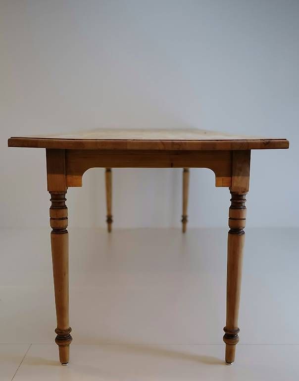 Tische: Antiker Biedermeier Esstisch 240x75 cm, restauriert – Gebraucht aus Beromünster von VSNC 6