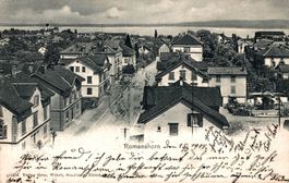 Romanshorn. Blick zum Bodensee