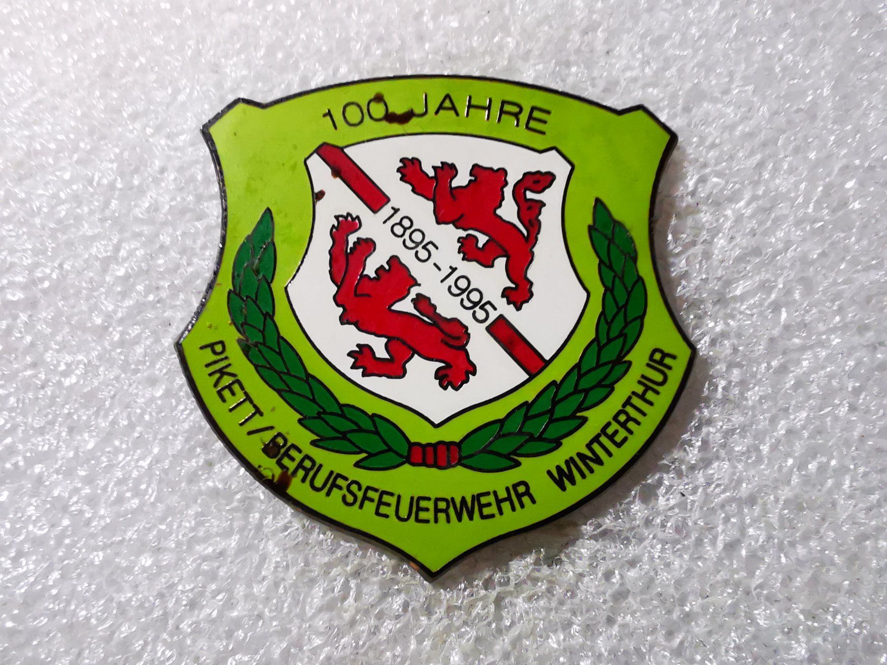 Plaketten & Abzeichen: Ansteckpin 89: Feuerwehr – Gebraucht aus Oppligen von Pin-Fall-Shop