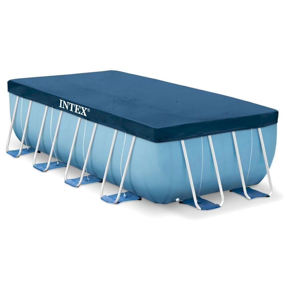 Intex Piscine: INTEX 28037 Abdeckplane Rechteck Frame P – Nuovo e nell'imballaggio originale da Bottighofen venduto da zaap 1