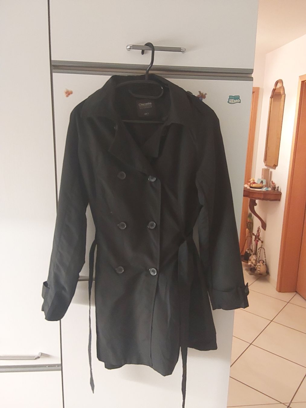 Cappotti: Chicorée Trench-coat noir taille L – Usato da Brügg BE venduto da rup_p6cw