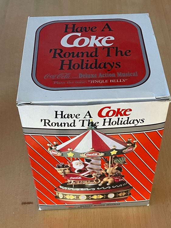 Enesco Spieldosen: Enesco Coca Cola Karussell – Neu (gemäss Beschreibung) aus Rüti ZH von alumedien 3
