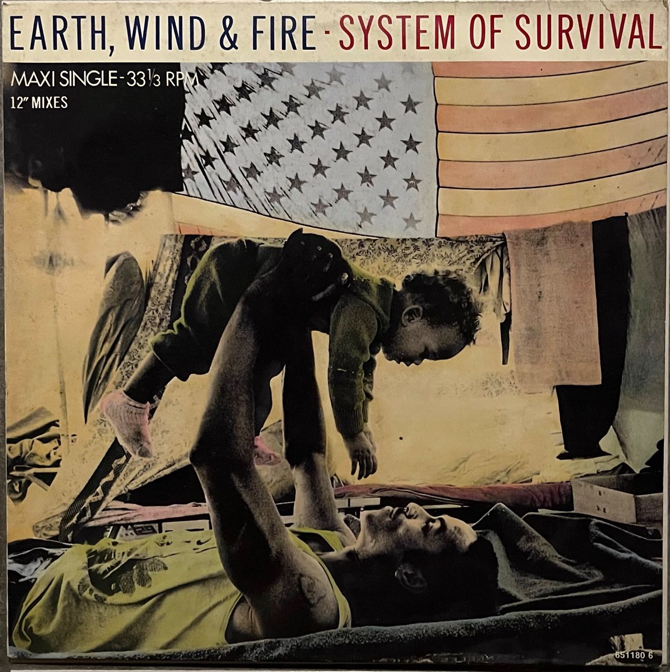 Vinyles: EARTH, WIND & FIRE - SYSTEM OFSURVIVAL - MAXI-SINGLE – D'occasion à Bussigny par vinyl-pas-cher