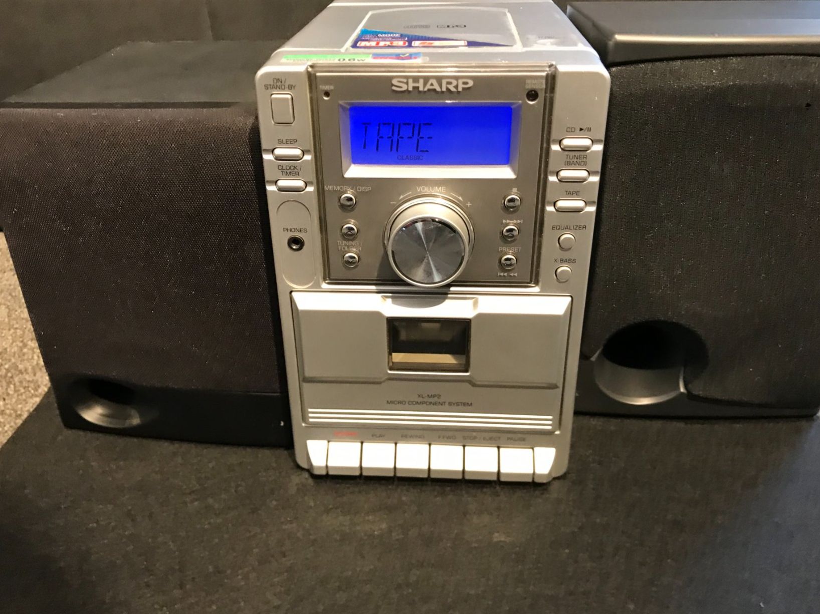 Sharp Radio: Sharp  Kassetten  MicroSystem   XL-MP2H – Usato da Würenlingen venduto da Schneiderhifi 5