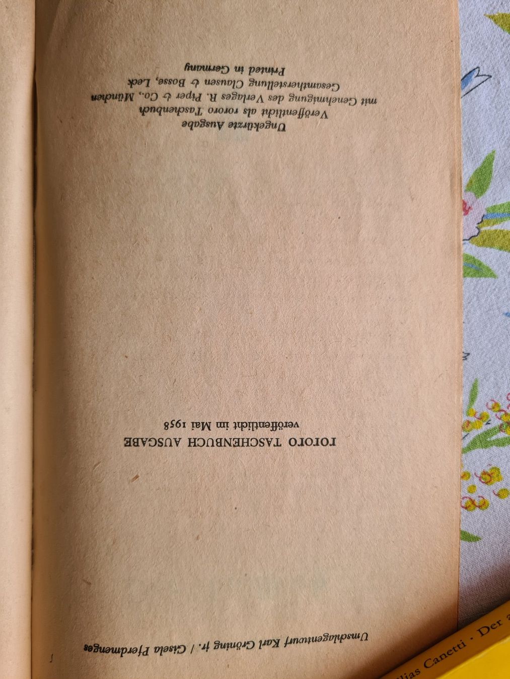 Libri: Spoerl, Heinrich, Der Maulkorb, rororo 262 – Usato da St. Gallen venduto da limonaden 2