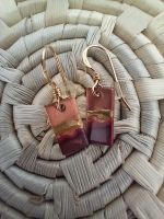 Boucles d'oreilles pendantes bronzes/dorées