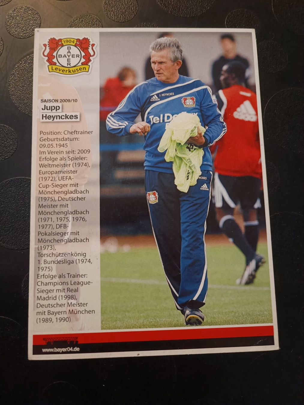Autografi: Jupp Heynckes -  handsigniert - Saison 09/10 – Usato da Menziken venduto da Artographs 1