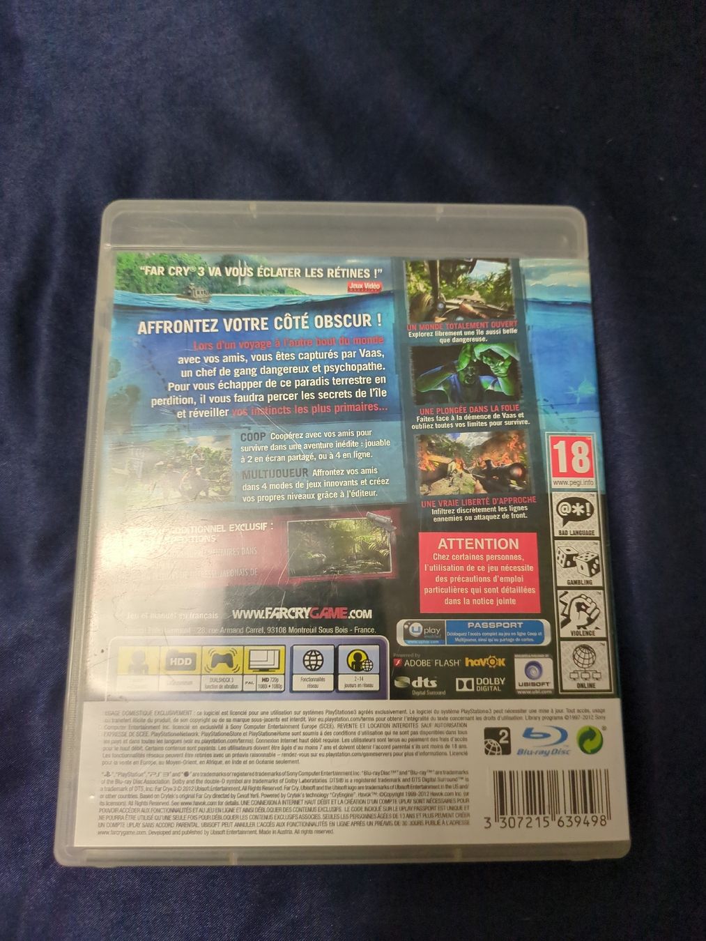 Sony Giochi: Far Cry 3 PS3 - Edition The Lost Expeditions – Usato da Genève venduto da ims1 2