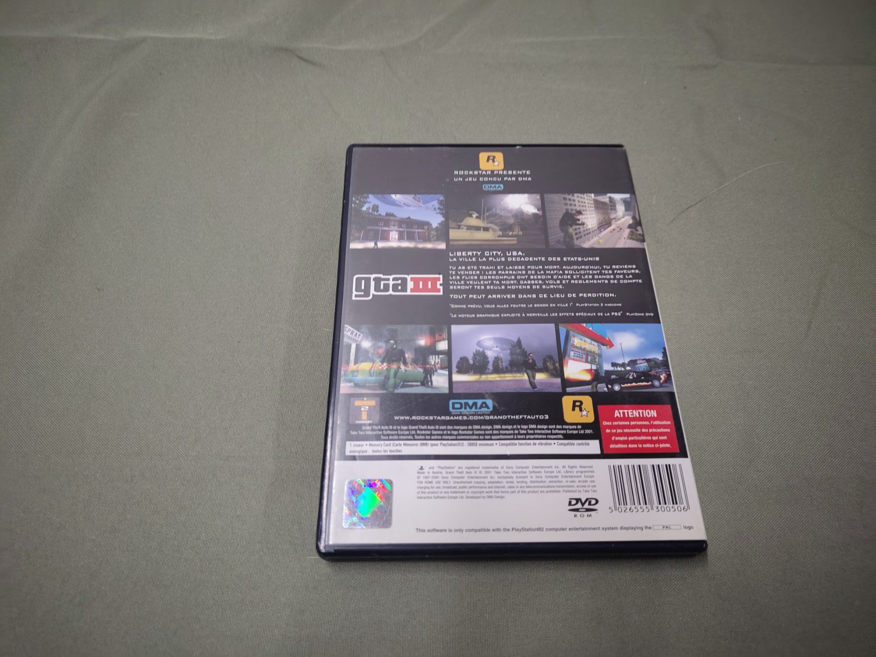 Sony Spiele: Jeu PS2 Grand Theft Auto III – Gebraucht aus Saxon von dan_drn5 3