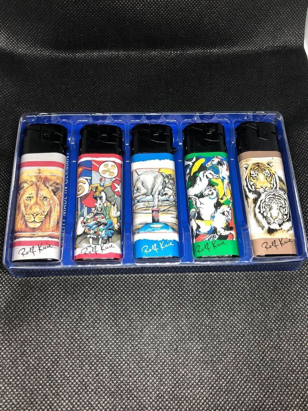 Zippo Feuerzeuge: Knie cirque - 5x briquets Rolf Knie – Gebraucht aus Lausanne von Weber1007 2