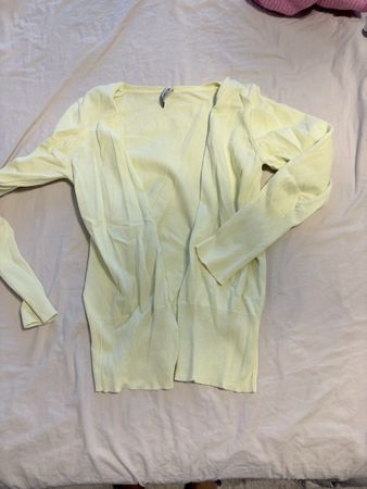 Damen Strickjacke CHICORÉE Grösse M hellgelb neuwertig