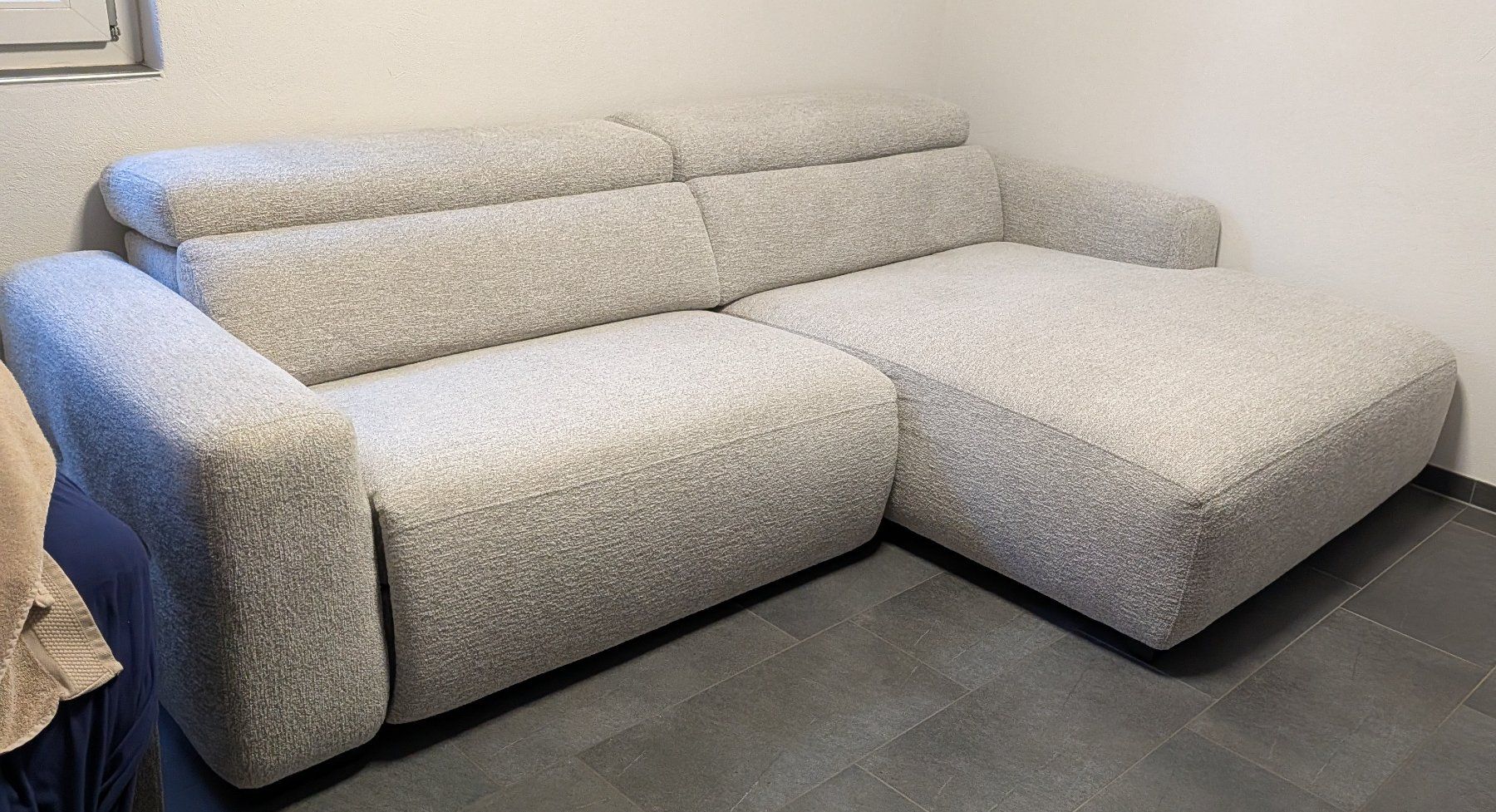 Pfister Divani: Eckgarnitur, Ecksofa mit Relax-Funktion – Usato da Fulenbach venduto da mandoseck 1