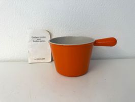 LE CREUSET Fondue Caquelon Pfanne 70er-Jahre