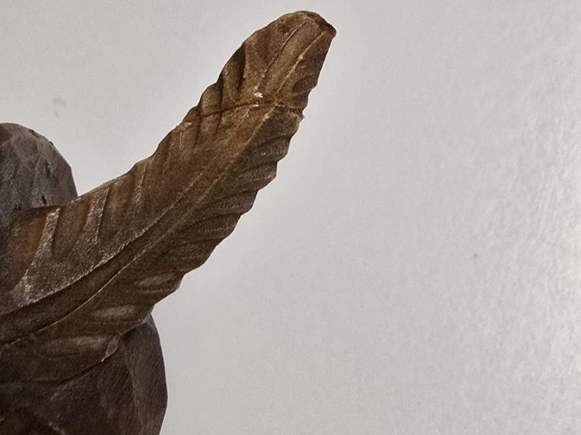 Figuren: MEPHISTOPHELES Holzfigur handgeschnitzt Monogramm ML – Gebraucht aus Zürich von Arche_Brockenhaus 9