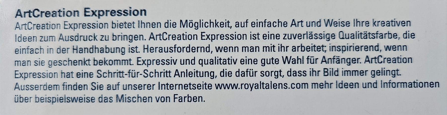 Colori: ArtCreation Expression Acrylfarben Set, 12 Farben – Nuovo e nell'imballaggio originale da Kreuzlingen venduto da chr_pfn9 1