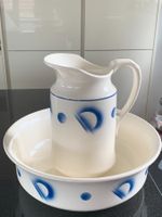Keramik Krug und Waschschüssel Set, Vintage Design