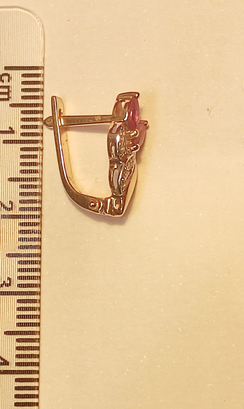 Ohrringe & -stecker: Ohrringe mit Diamanten und Rubinen – Neu und originalverpackt aus Zürich von edu_kvc6 2