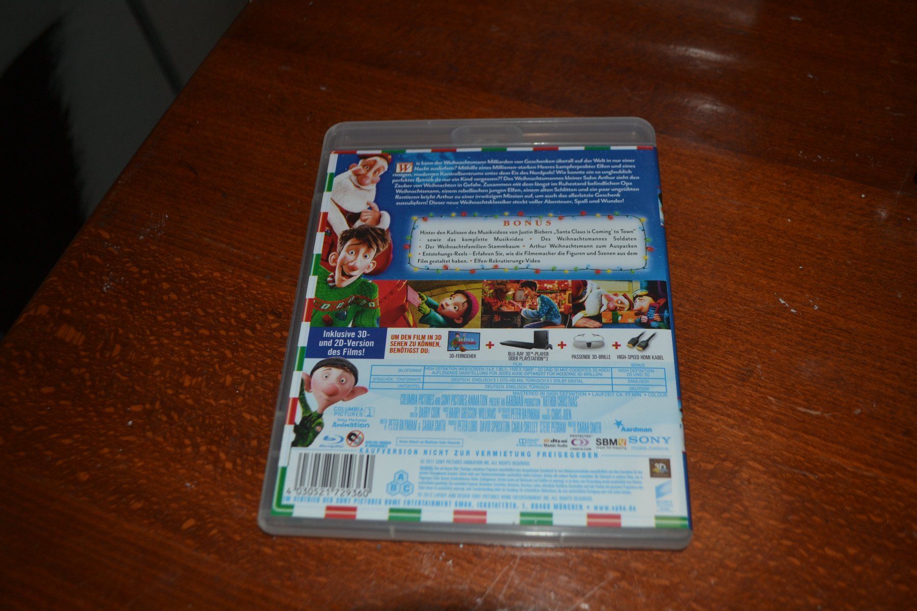 Alle DVDs: Arthur Weihnachtsmann in 3D – Gebraucht aus Laupen ZH von chefdom 1