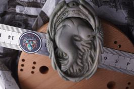 Velvet Jaspis   Amulett   Edel  –Edelsteinstube Rausverkauf