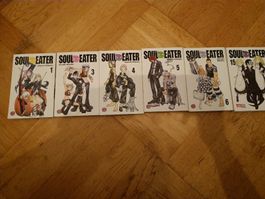 Soul Eater Manga 6 Bände guter Zustand deutsch