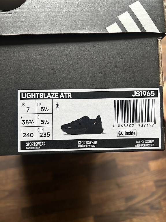 Adidas Scarpe da donna: Adidas Lightblaze ATR / 38 2/3 – Nuovo e nell'imballaggio originale da Winterthur venduto da c.parker 2