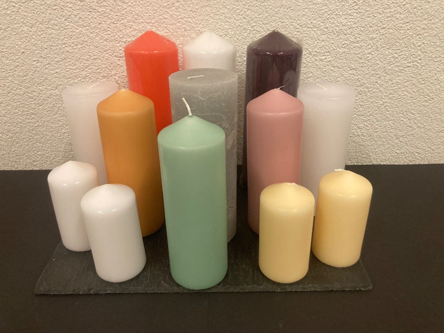 Candele: Kerzen Restposten Paket mit 8 Kilo Kerzen gemischt – Nuovo (secondo la descrizione) da Neuenhof venduto da jorogo 2
