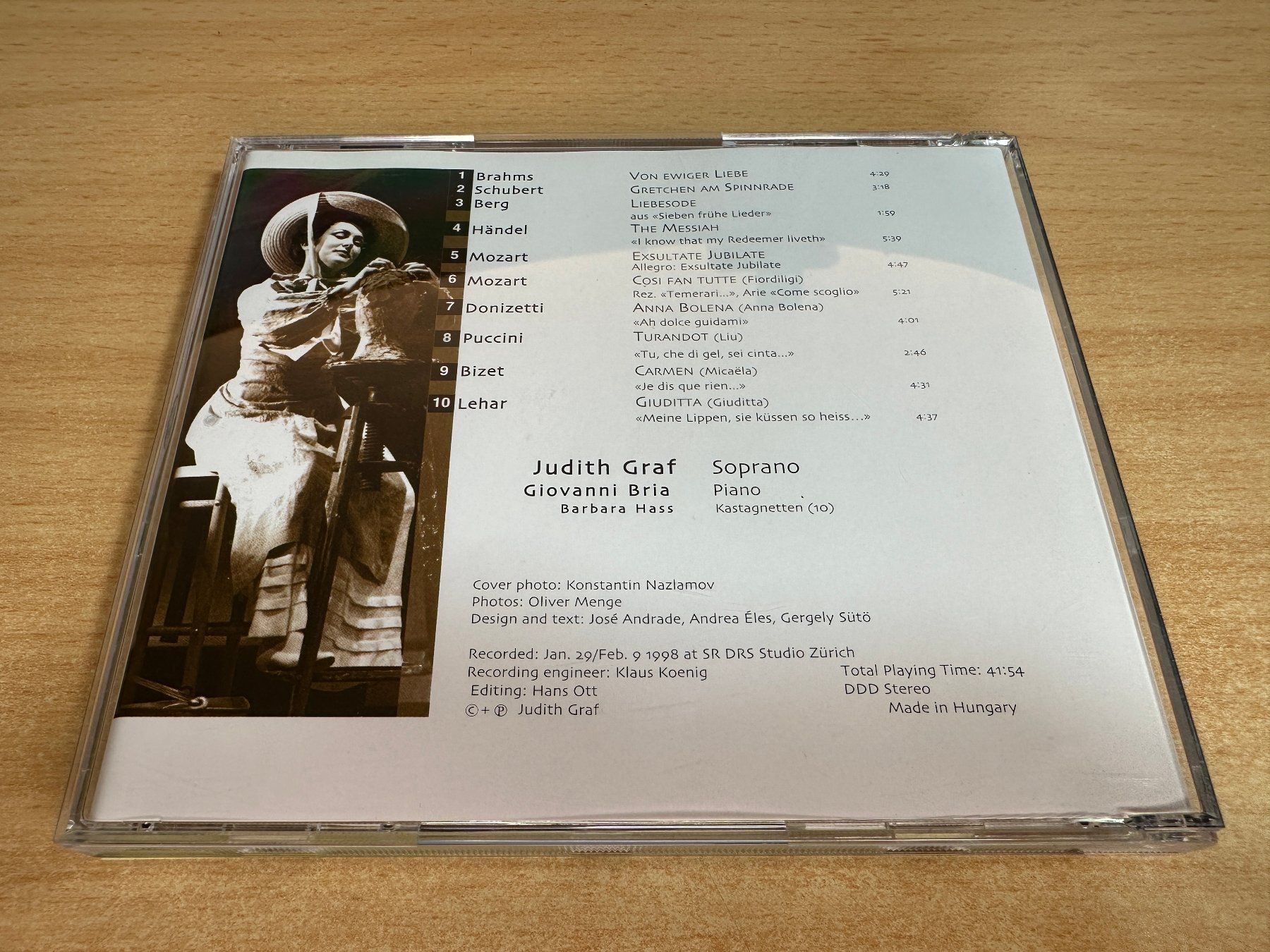 CD: P9 Judith Graf - Portrait – Usato da Rikon im Tösstal venduto da Alpenmutz 1