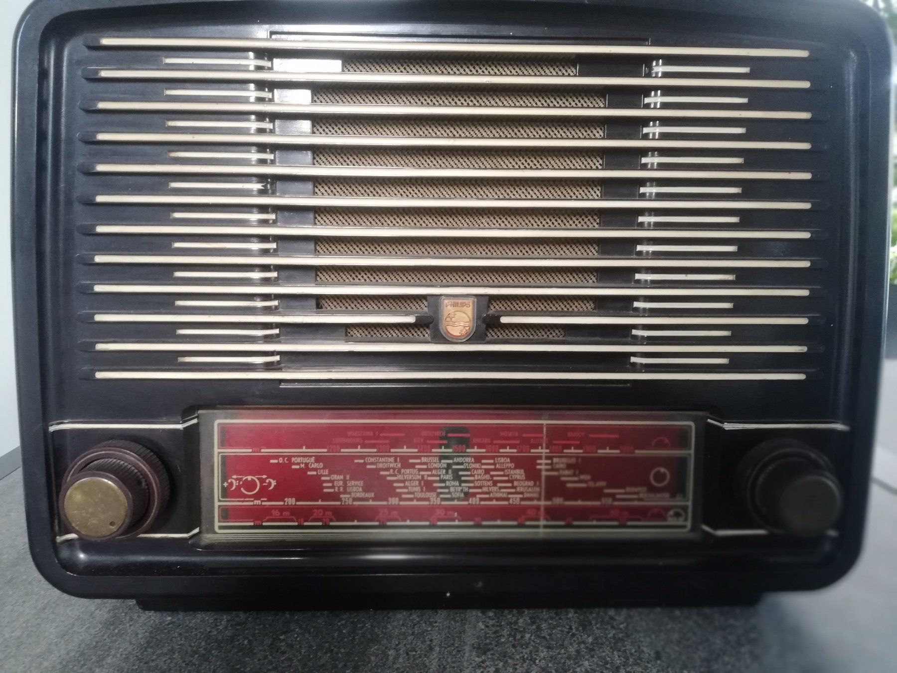 Philips Radio: ALTES RADIO PHILIPPS - ca1960er – Usato da Steinhausen venduto da ellako