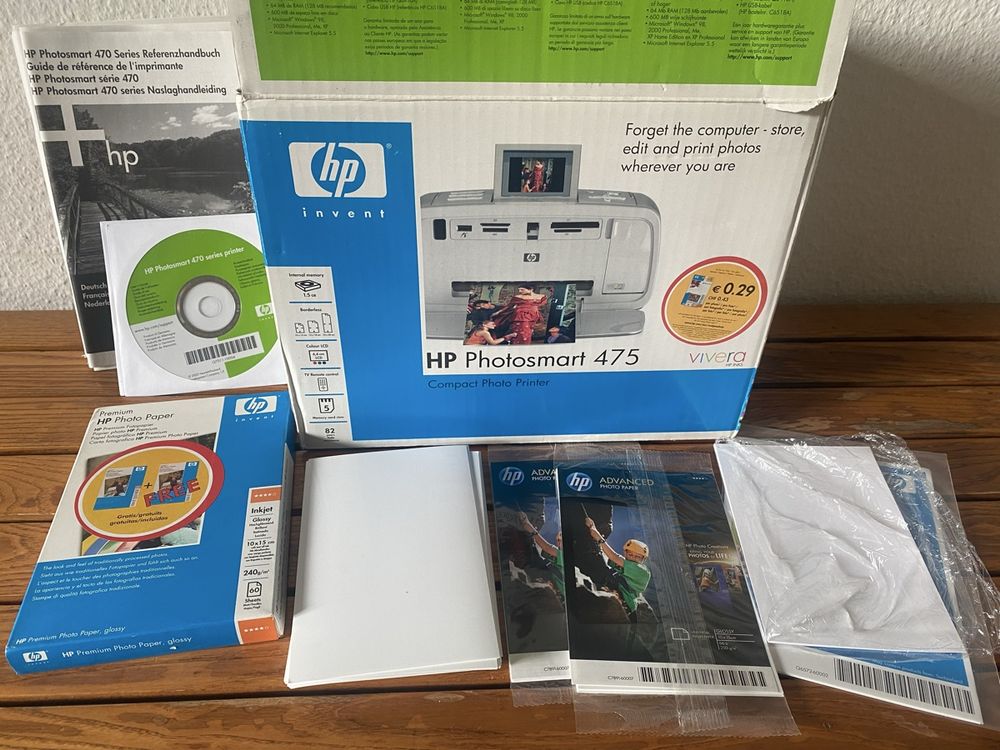 HP Photosmart 475 Kompakt Fotodrucker (Neu (gemäss Beschreibung)) in ...
