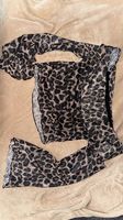 LEOPARD-PRINT MESH TOP