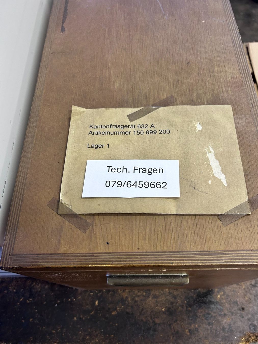 Alle Maschinen: Kantenfräsgerät – Gebraucht aus Münchenstein von fransch 7