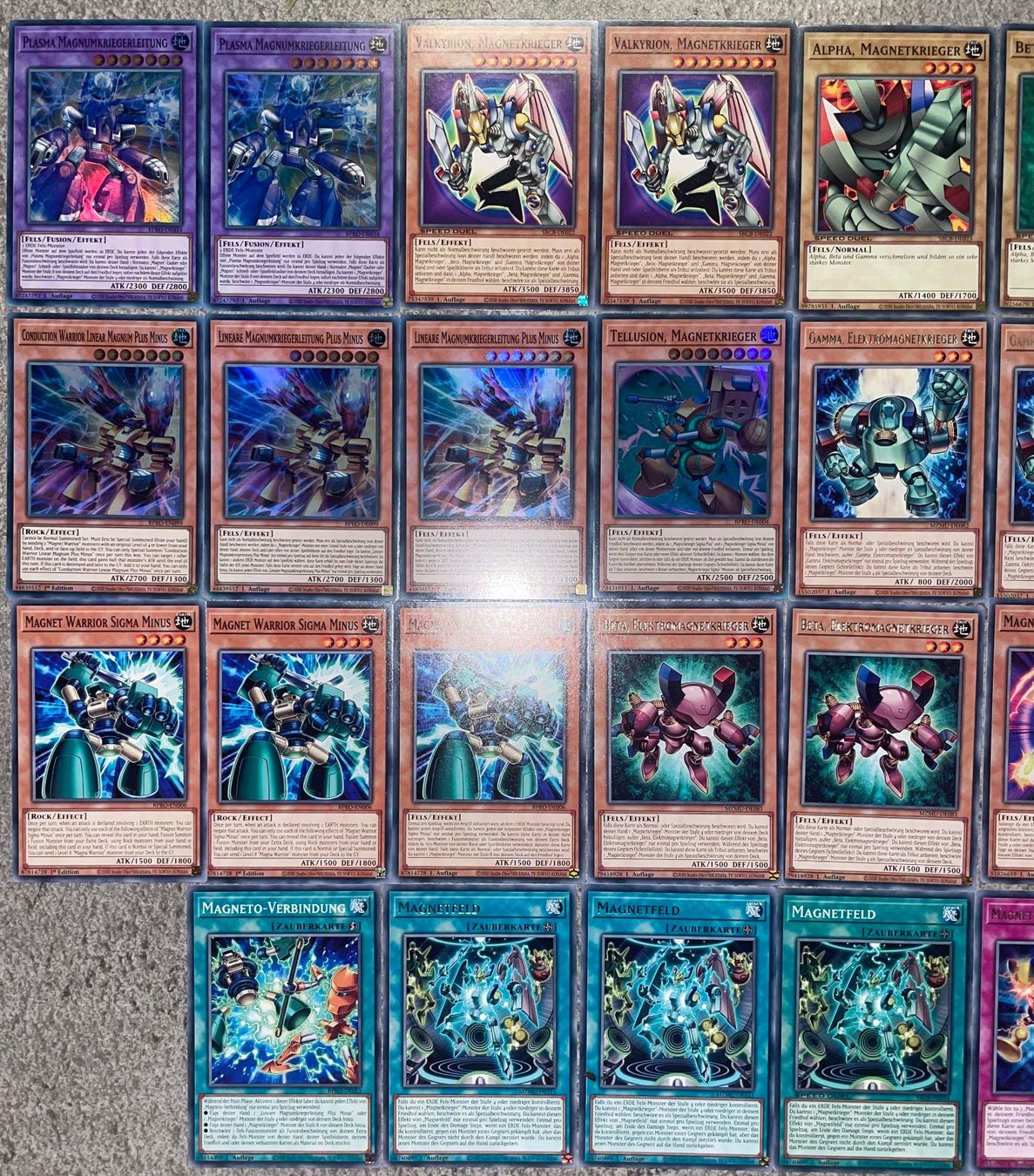 Yugioh Carte collezionabili: YuGiOh Magnetkrieger Deck Set – Nuovo (secondo la descrizione) da Altstätten SG venduto da ChangeMaker 1