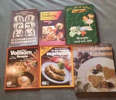Kochbücher Sammlung: Gesund, vegetarisch, Vollwert